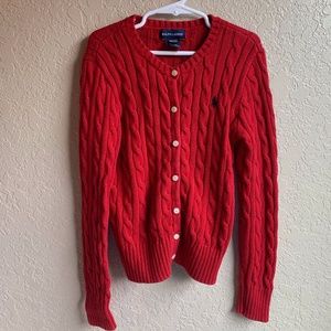 Girls 8/10 Ralph Lauren Sweaters (2)